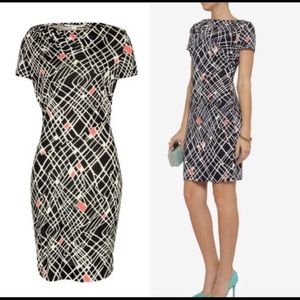 DVF Oda Silk Draped Dress - Size 0